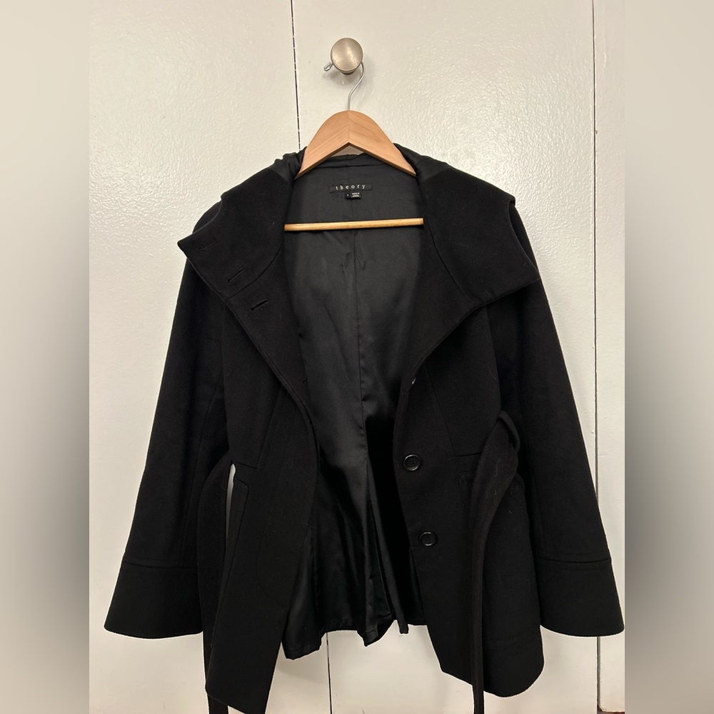 Theory coat jacket black